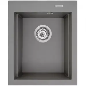 Mosogató Siros Mini szürke beton (39x48) kép