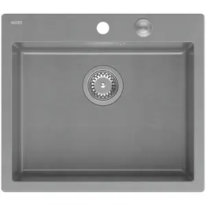 Mosogató Forte 110 szürke 570x500x220 kép