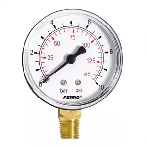 Nyomásmérő 63mm 1/4” Radiális 0-10bar kép