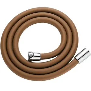 Zuhanycső szilikon Fit Brown 150 cm barna kép