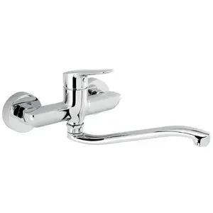 Mosogató-mosdó csaptelep 54070.0 Metalia 54 150 mm kép