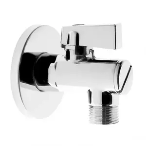 Z1234KF Sarok golyóscsap 1/2” x 3/4” szűrővel és rozettával kép