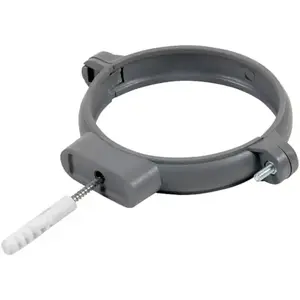 Csőbilincs 110 mm szürke kép