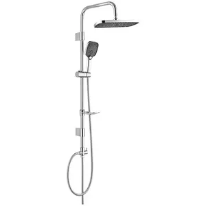 Zuhanyrendszer esőzuhannyal Hydros 3-F kép