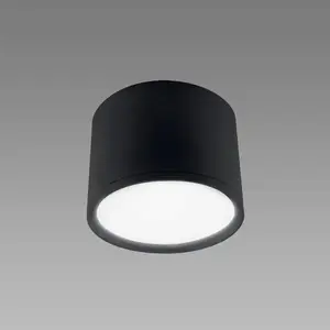 Mennyezeti lámpa rolen LED 7W BLACK 03780 kép