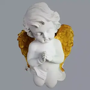 Imádkozó angyal arany szárnyak 17cm 8/20/ANG kép