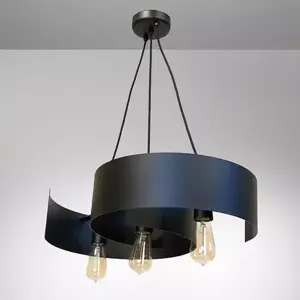 Lámpa Twist 2707/Z-B-3 Fekete LW3 kép