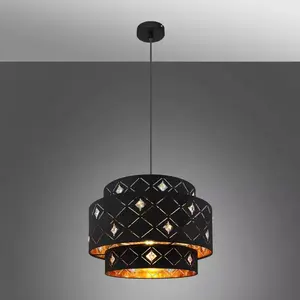 Lámpa 15448H1 Fekete és arany LW1 kép