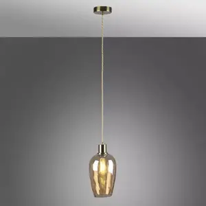 Függőlámpa Lagri Amber E27 kép