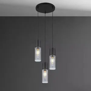 Csillár 21000-3HB füst LW3 kép