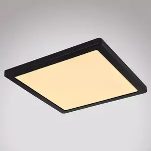 Mennyezet 12380-24B LED 24W fekete PL kép