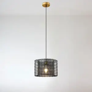 Lámpa 2023011 BLACK+ COPPER E27 LW1 kép