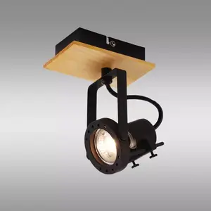 Lámpa Soffitta Fekete VO2899 LS1 kép