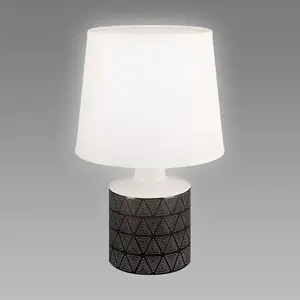 Lámpa TOPIK E14 WHITE/BLACK 04103 LB1 kép