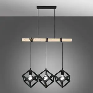 Lámpa FONTE 6129 BLACK LW3 kép