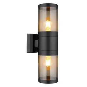 Fali lámpa Xeloo 32014-2BS 60W Fekete K2 kép