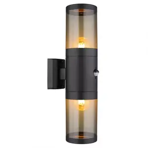 Fali lámpa Xeloo 32014-2BSS 60W Fekete S K2 kép