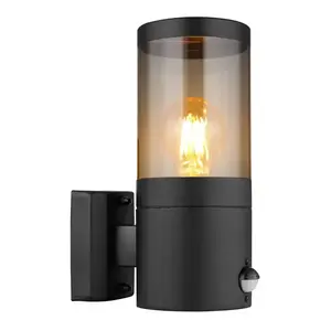 Fali lámpa Xeloo 32014BSS 60W Fekete S K1 kép