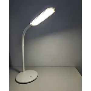 Asztali lámpa TR-088M LED USB WHITE LB1 kép