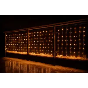 Karácsonyi fények LED 189 LED zew. Transf 49/25/LED/ww+cw+flash kép