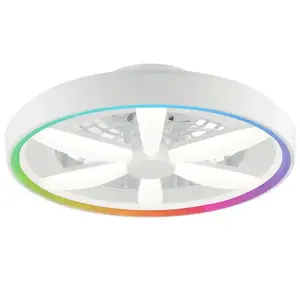 Ventilátor SAVIR WHITE CCT+RGB 66935 kép