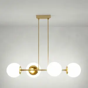 Lámpa KALDAN 66886 GOLD+WHITE LW4 kép