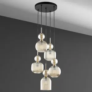 Lámpa SOPHIA COGNAC 11043 AMBER LW5 kép