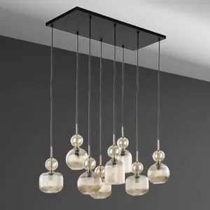 Lámpa SOPHIA COGNAC 11045 AMBER LW8 kép