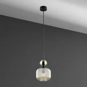Lámpa SOPHIA GREEN COGNAC 11144 LW1 kép