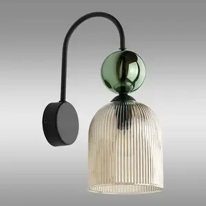 Lámpa SOPHIA GREEN COGNAC 11143 LK1 kép