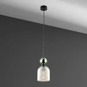 Lámpa SOPHIA GREEN COGNAC 11146 LW1 kép