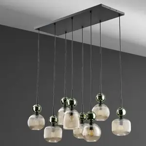 Lámpa SOPHIA GREEN COGNAC 11151 LW8 kép