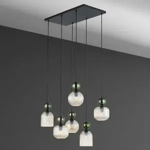 Lámpa SOPHIA GREEN COGNAC 11150 LW6 kép