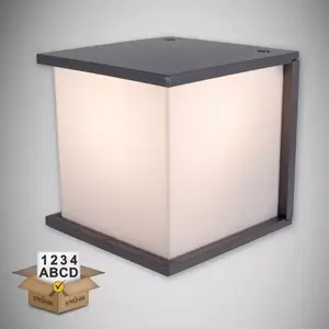 Lámpa Maxim E27 szürke 0368 K1 kép