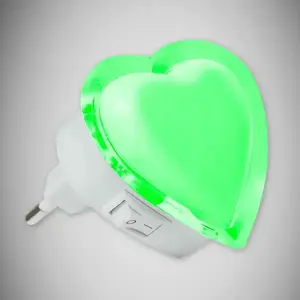 Lámpa Serce HL992L0, 4W Green kép