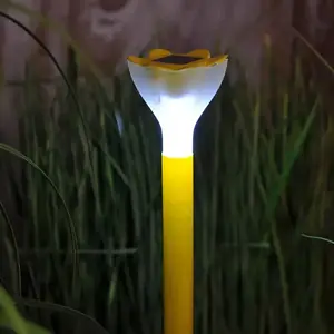 Napelemes lámpa GLE23642 LED, D: 6cm, H: 35cm, kép