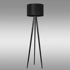 Állólámpa S-WENGE/ROLLER FEKETE LP1 kép