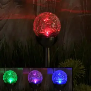 Napelemes lámpa 1LED GLE29992-8-RGB kép