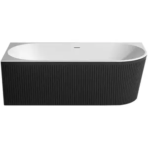 Szabadon álló kád Nox Black 170x80x58 balos kép