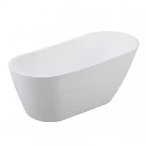 Fürdőkád Melody 150/80 + szifon click-clak arany túlfolyóval slim arany kép