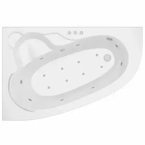 Hidromasszázs kád Timor 150/100 L 8DW+8DP pneumatikus vezérlés kép