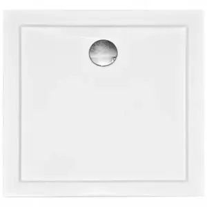 Négyzet alakú zuhanytálca Aquarius Slimline 80/80/3 kép