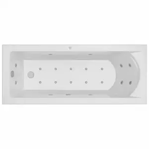 Hidromasszázs kád Brava 170x75 10DW + 10DP elektronikus vezérlés kép