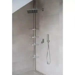 Sarokpolc 290cm ezüst kép
