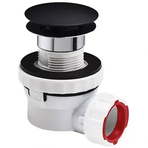 Mosdószifon Nano Quick-Clack matt fekete 30723978 kép