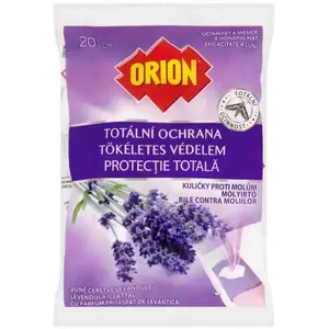 ORION golyócskák molyok ellen-levandulás 20ks kép