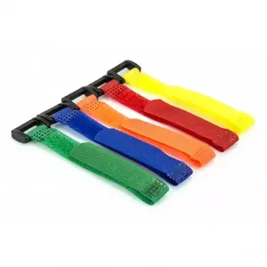 Kötöző szalag zipszel 12x150mm, színes 5 db kép