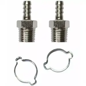Tömlő szerelvények redukálással Ø 6x11 mm 1/4 ˝M szorítókkal kép