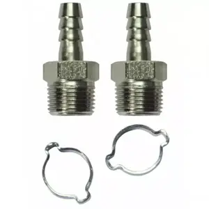 TömlőSzerelvények redukálással Ø 8x13mm 3 / 8\M szorítókkal kép