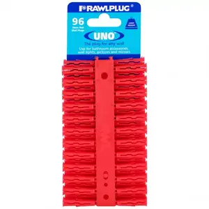Univerzális tipli uno red 6x28mm (96db) kép